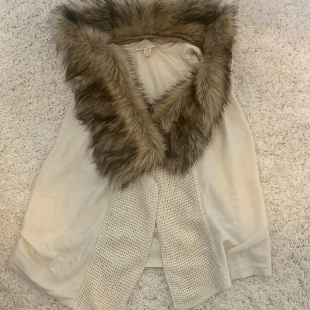 Faux fur MK light vest